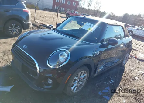 2019 Mini Convertible Cooper z USA, uszkodzony, nr VIN WMWWG5C55K3H08997